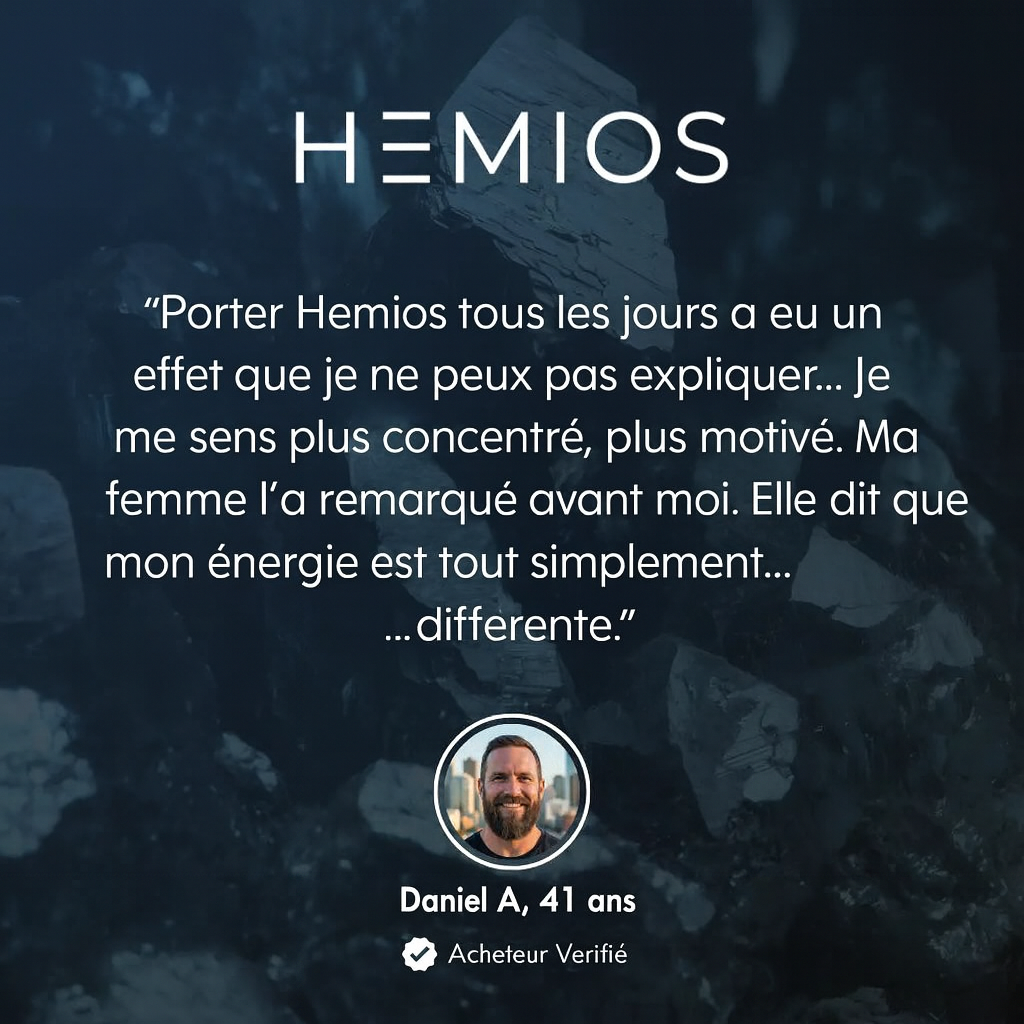 Hemios™ Bracelet en hématite