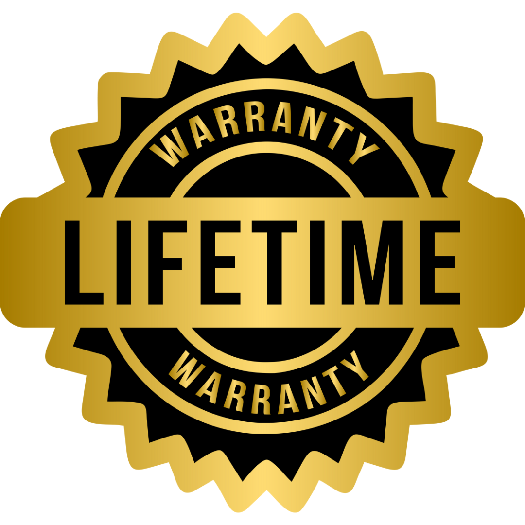 Lifetime warranty for Chest'Up